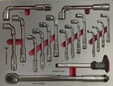 WIDMANN MAX EDITION TOOLS CABINET 7/7 PRO TOOLS - NEW TOOLS -  RED