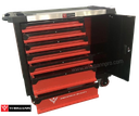 WIDMANN ULTRA PRO TOOLS 7/7 FULL DRAWERS - NEW TOOLS - RED