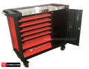 WIDMANN ULTRA PRO TOOLS 7/7 FULL DRAWERS - NEW TOOLS - RED