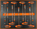 WIDMANN TOOLS CABINET - 7 LAYERS - ORANGE