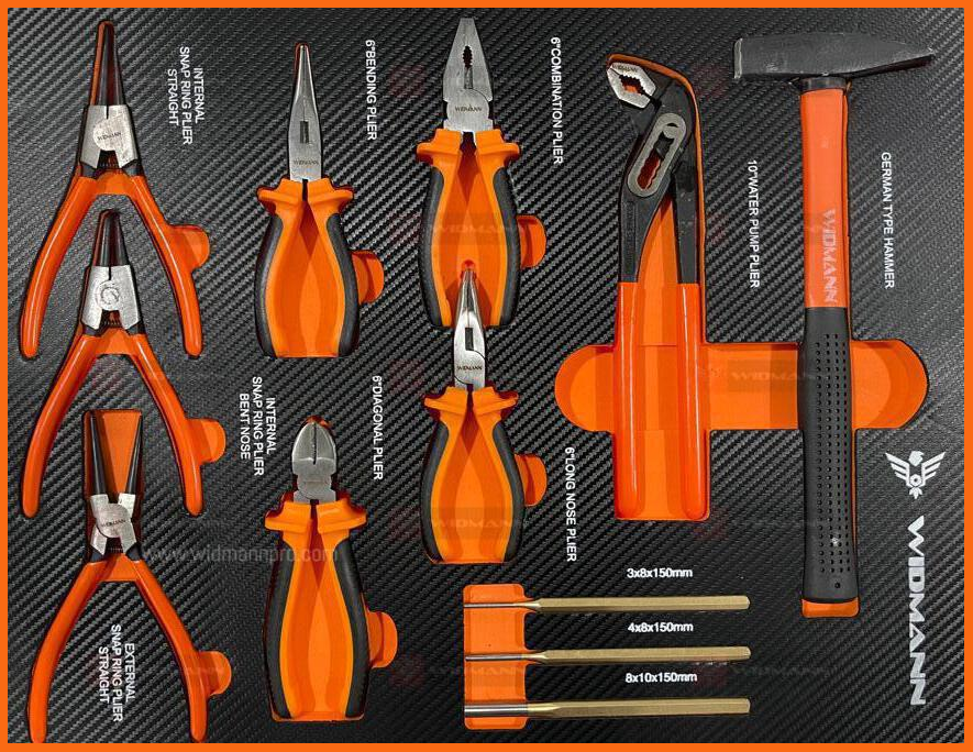 WIDMANN TOOLS CABINET - 7 LAYERS - ORANGE