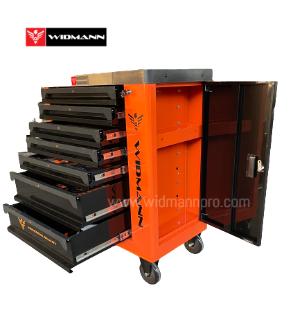WIDMANN TOOLS CABINET - 7 LAYERS - ORANGE