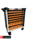 WIDMANN TOOLS CABINET  8 LAYERS BROWN