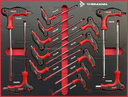WIDMANN TOOLS CABINET - 8 LAYERS - RED
