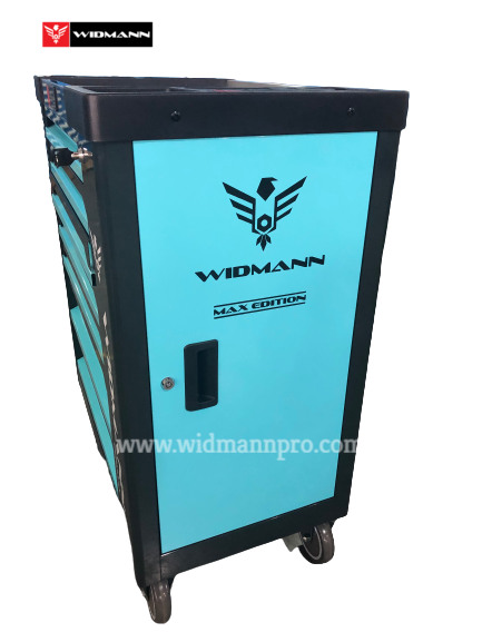 WIDMANN TOOLS CABINET - 7 LAYERS - AQUA