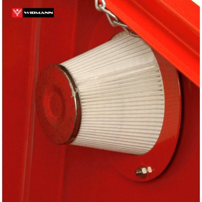 WIDMANN  Cabine de sablage, sableuse à manchons microbilleuse 90 litres avec Accessoires