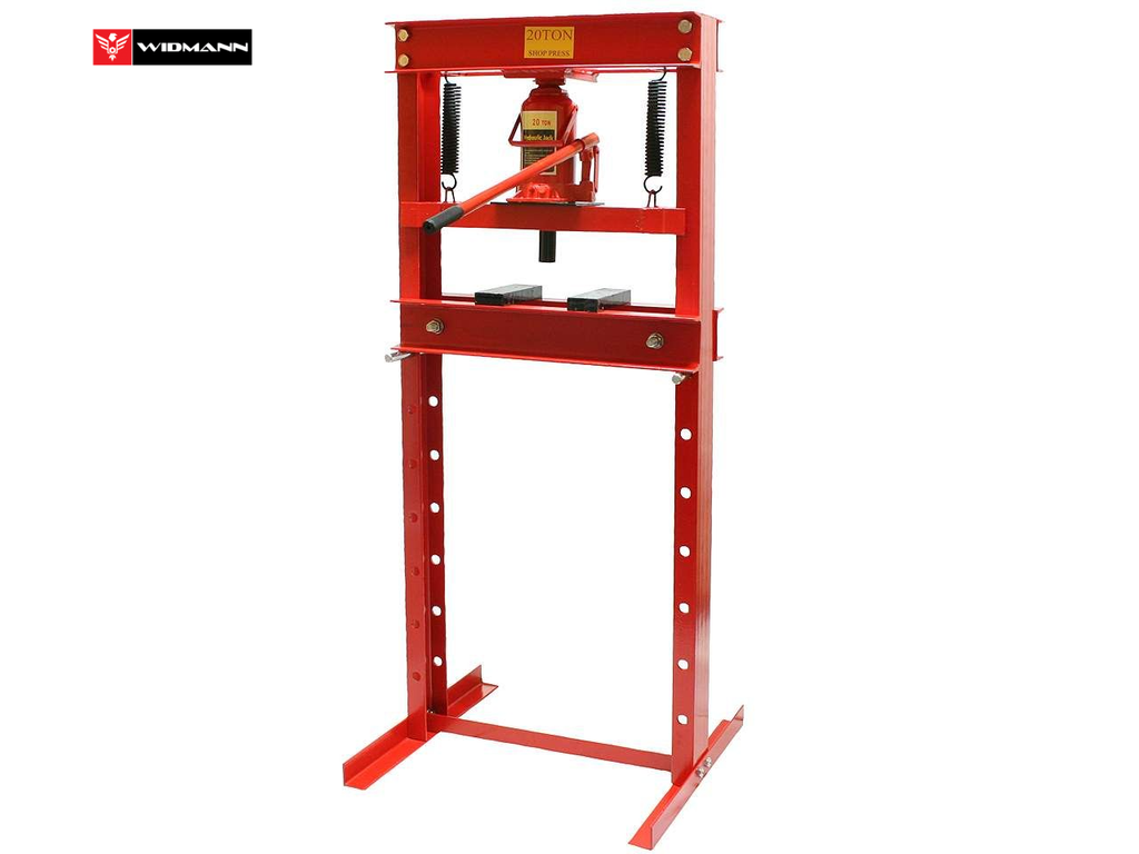Widmann - Presse d'atelier hydraulique, 20 Tonnes avec piston