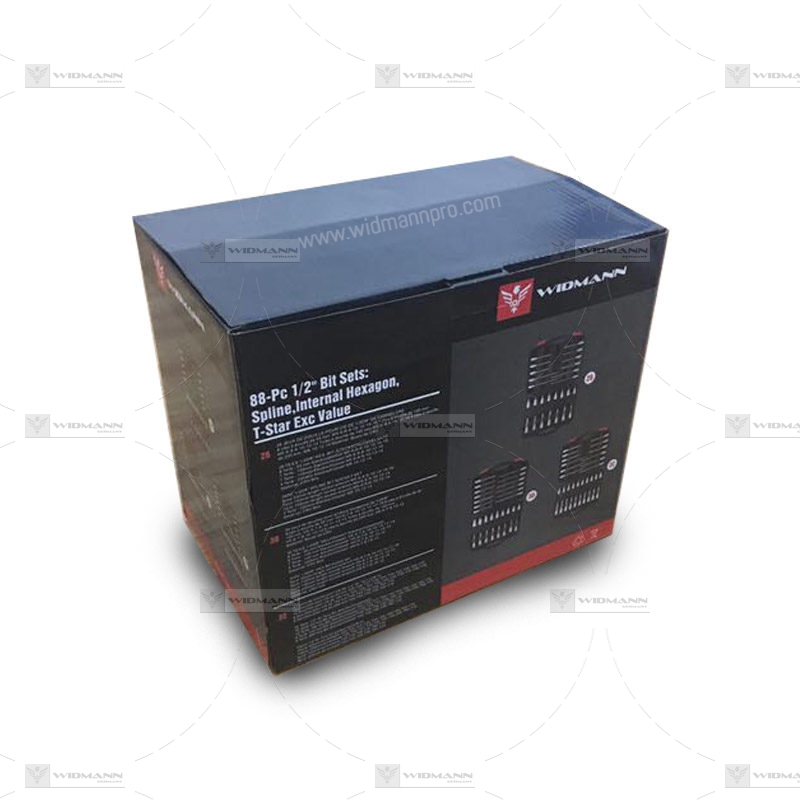 WIDMANN - 88-piece 1/2″ Bit Socket Set