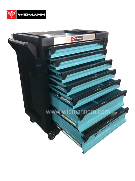 WIDMANN TOOLS CABINET - 7 LAYERS - AQUA
